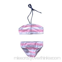Occitop Baby Girls Swimsuit Bikini Set Wrap Chest Striped Beach Halter Swimwear B07QF7PL7G